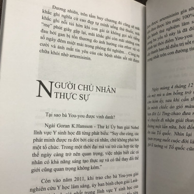 You You Tầm Ngải Ký - Tu You You (Đồ U U) - Giải Nobel Y Học 2015 - Giải Albert Lasker 2011 - Thái Tâm Giao dịch