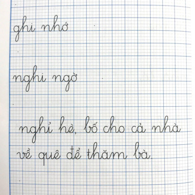 Thực Hành Viết Đúng, Viết Đẹp - Vần Lớp 1 - Tập 2