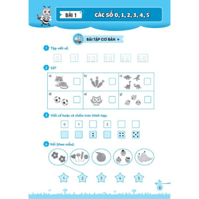 Bài tập bổ trợ Toán – lớp 1 (cơ bản và nâng cao) Tập 1