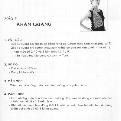 Kỹ Thuật Móc Len Sợi - Thời Trang Xuân Hè