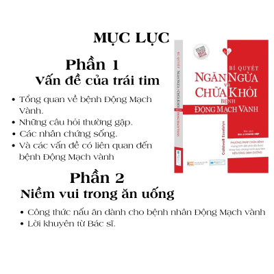 HẠNH PHÚC TỪ BỮA ĂN - SỨC KHOẺ TỪ TRÁI TIM: Liệu trình dinh dưỡng + Động mạch vành 