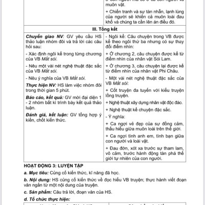 Sách - Kế hoạch bài dạy Ngữ Văn 8 (Kết nối tri thức với cuộc sống)