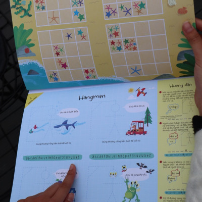 Cuốn Sách Khổng Lồ Về Trò Chơi Tư Duy - Big Pencil & Paper Game Pad