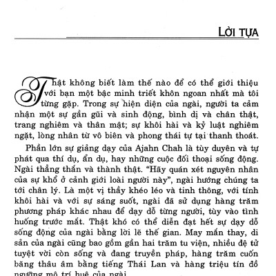 Suối nguồn tâm linh (Tái bản) - Ajahn Chah