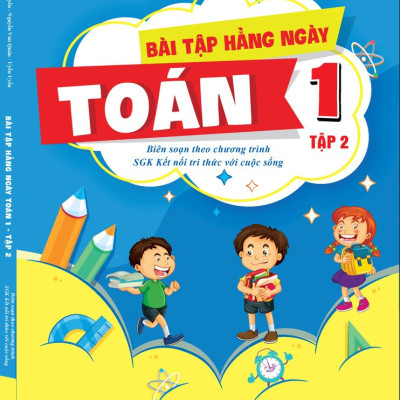 Sách - Combo Bài Tập Hằng Ngày - Toán và Tiếng Việt Lớp 1 - Kết Nối Tri Thức Với Cuộc Sống - Tập 1, 2 (2 cuốn) , 