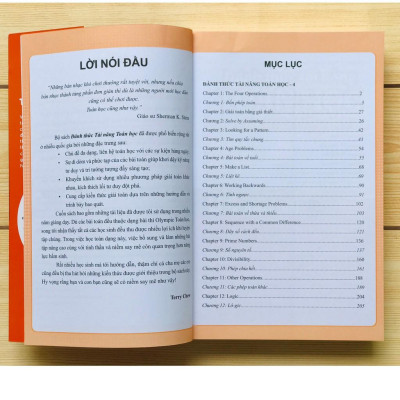 Sách Đánh Thức Tài Năng Toán Học 4, Toán Song Ngữ Singapore, Toán lớp 4, lớp 5 ( 10 - 12 tuổi )