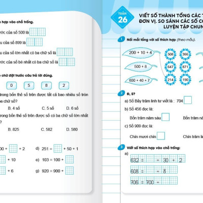 Combo Sách BÀI TẬP CUỐI TUẦN, Toán  2 - Kết nối Tri thức