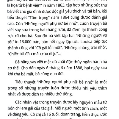 Chuyện Gia Đình March - Những Người Phụ Nữ Bé Nhỏ (Tái Bản 2022)