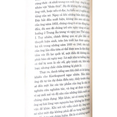 Dẫn Luận Về  Kierkegaard