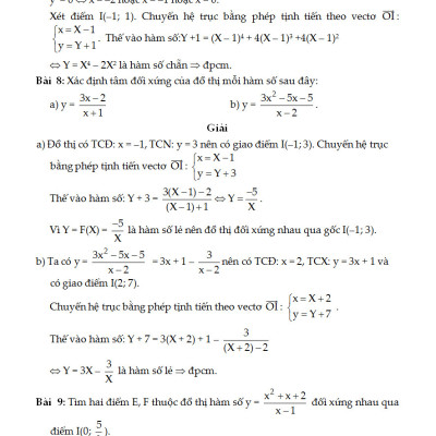 10 Trọng Điểm Luyện Thi THPT Quốc Gia Môn Toán _KV