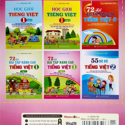 72 Đề Bài Tập Nâng Cao Tiếng Việt Lớp 1 - Tập 2