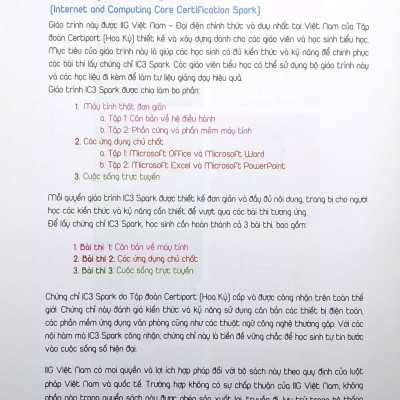 IC3 Spark - Các Ứng Dụng Chủ Chốt - Tập 2: Microsoft Excel Và Microsoft PowerPoint