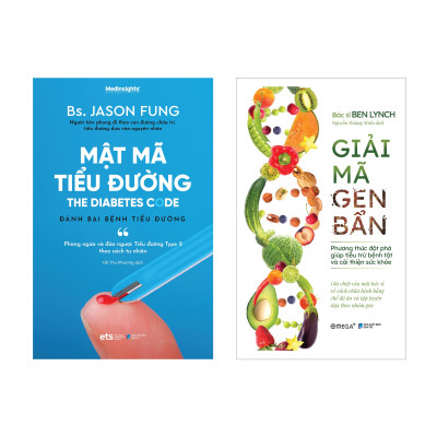 Combo Giải Mã Gen Bẩn + Mật Mã Tiểu Đường