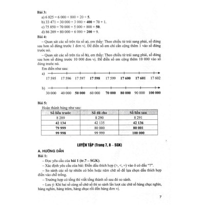 Sách - Bài Giảng Và Hướng Dẫn Học Toán Lớp 4 - Tập 1 - Dùng Kèm SGK Kết Nối Tri Thức Với Cuộc Sống - Hồng Ân