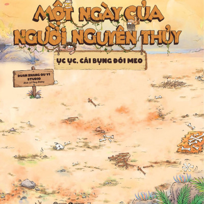 Sách - Một Ngày Của Người Nguyên Thủy - Ục Ục Cái Bụng Đói Meo - Bìa Cứng