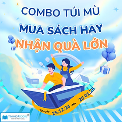 Combo sách "Túi Mù"- “Blind date with a book”: kinh tế, phát triển bản thân, sức khoẻ, trẻ em...(ngẫu nhiên)