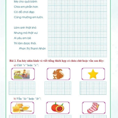 Bài Tập Hằng Ngày Tiếng Việt Lớp 2 - Tập 1 (Cánh Diều)