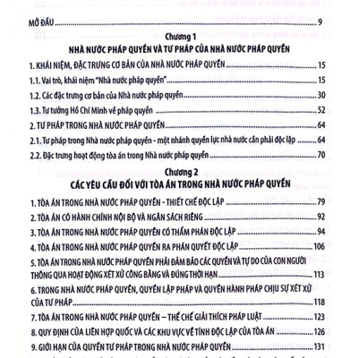 Hệ thống tòa án trong Nhà nước pháp quyền