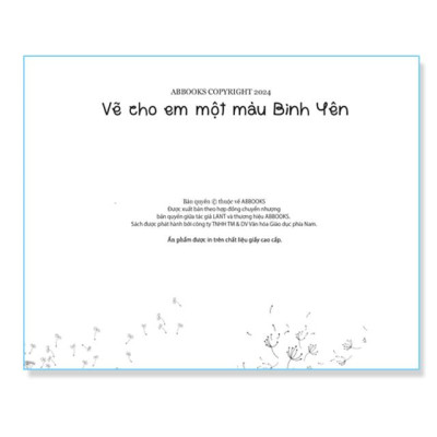 Vẽ Cho Em Một Màu Bình Yên!