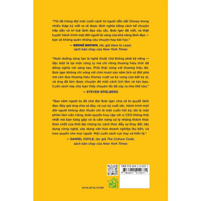 Hành trình một đời người  - Những đúc kết từ 15 năm ở vị trí CEO Công ty Walt Disney