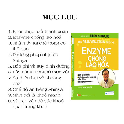 Sách Sức Khoẻ: Enzyme chống lão hoá (TB)