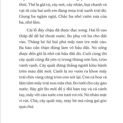 Văn Học Tuổi Hoa - Cây Quất Xù Gai
