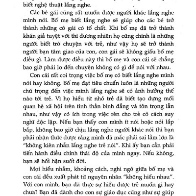50 Việc Bố Mẹ Nên Làm Vì Con (Tái Bản 2015)