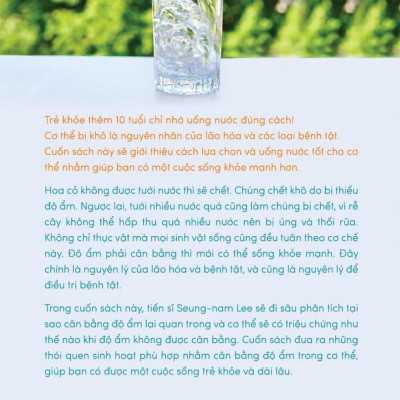 Khỏe Hơn 10 Tuổi Nhờ Uống Nước Đúng Cách