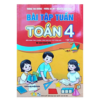 Sách - Bài Tập Tuần Toán 4 - tập 2 (Cánh Diều)
