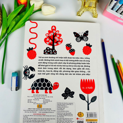 Sách - Good Morning World - Cuốn Sách Đầu Tiên Về Màu Sắc - Kích Thích Thị Giác Cho Bé - ndbooks