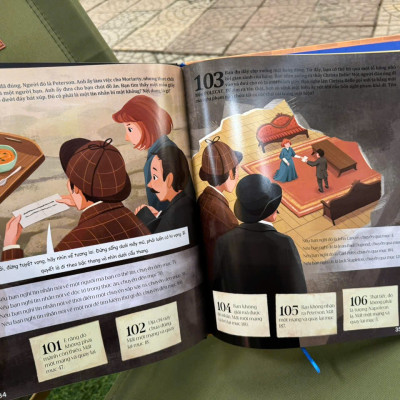 (Bìa cứng, In màu) ESCAPE ROOM ADVENTURES - VỤ ÁN LỚN NHẤT CỦA SHERLOCK HOLMES - Lời Alex Woolf, Sian James Minh hoạ - Hồng Vũ dịch - Sách Nhân Dân