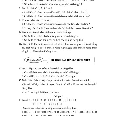 Chuyên đề Bồi dưỡng học sinh giỏi toán 4 