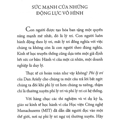 Phi Lý Trí (Quà Tặng Card Đánh Dấu Sách Đặc Biệt)