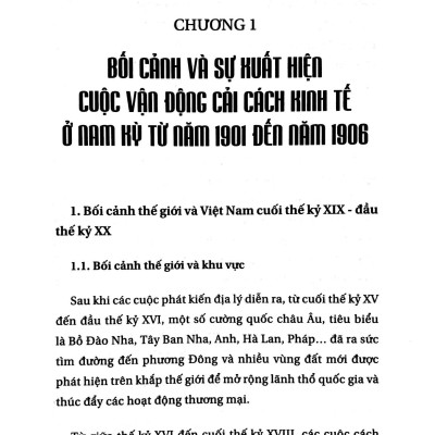 Phong Trào Minh Tân - Ở Nam Kỳ Đầu Thế Kỷ XX