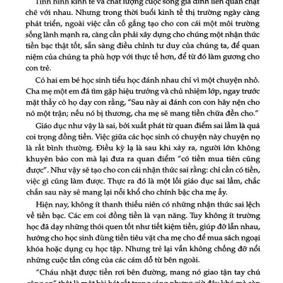 Dạy Con Quản Lý Tiền Bạc