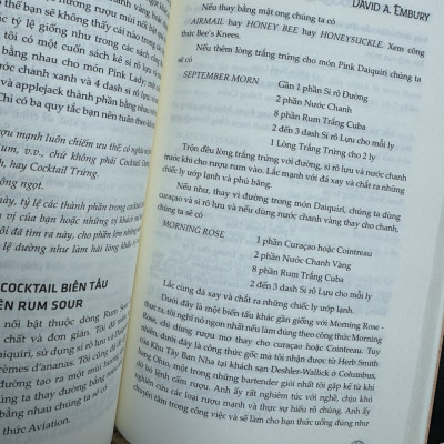 (“Kinh thánh” cho dân pha chế) TẤT TẦN TẬT VỀ COCKTAIL - David A. Embury -  Nguyễn Thị Hạnh dịch – Light Books - NXB Hồng Đức