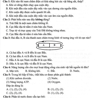 Sách bổ trợ- Tuyển Tập Đề Kiểm Tra Định Kì Khoa Học Tự Nhiên Lớp 7 (Theo Chương Trình GDPT Mới)_HA