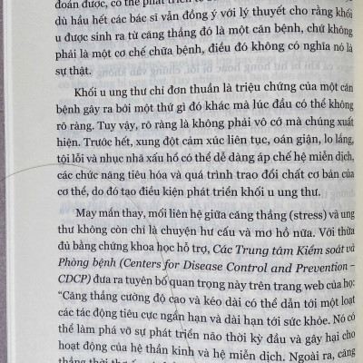 Ung Thư Không Phải Là Bệnh Mà Là Cơ Chế Chữa Lành