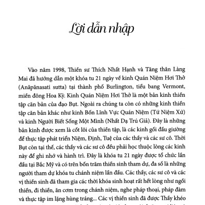 Hơi Thở Nuôi Dưỡng Hơi Thở Trị Liệu (PN)