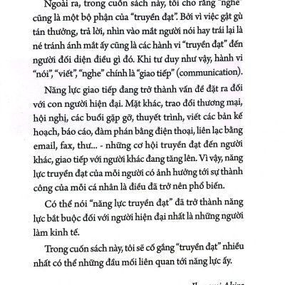 Năng Lực Truyền Đạt - Làm Chủ Năng Lực “Nói”, “Viết”, “Nghe” Sẽ Quyết Định Sự Thành Công Trong Công Việc Của Bạn