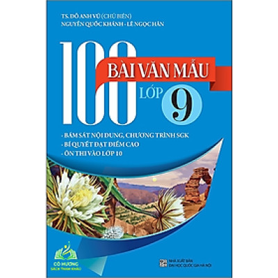 Sách - 100 Bài Văn Mẫu Lớp 9 #huongbook