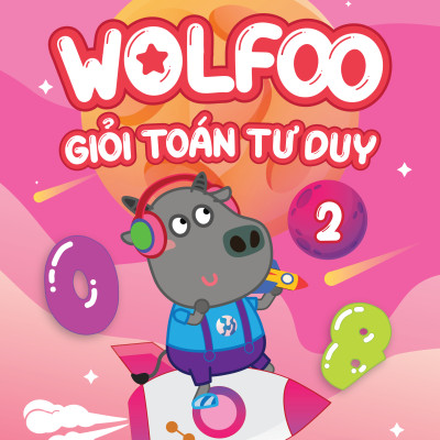 Combo 6 cuốn : Wolfoo Giỏi Toán Tư Duy