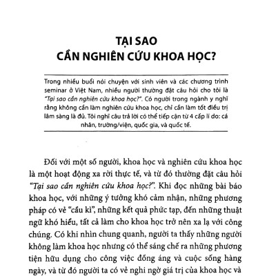 Cẩm Nang Nghiên Cứu Khoa Học - Từ Ý Tưởng Đến Công Bố
