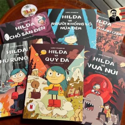(Bộ 6 tập) HILDA –  Luke Pearson – Đông A