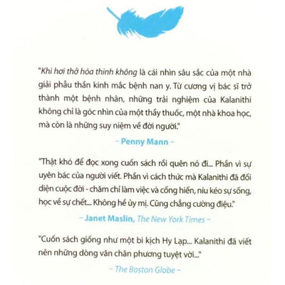 Khi Hơi Thở Hóa Thinh Không - Bản Quyền