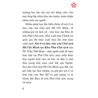 Nơi ở và làm việc của Chủ tịch Hồ Chí Minh tại Khu Phủ Chủ tịch