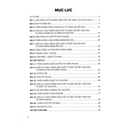 Sách - Để Học Tốt Lịch Sử Và Địa Lí Lớp 4 - Dùng Kèm SGK Cánh Diều - Lê Thị Nương - Hồng Ân