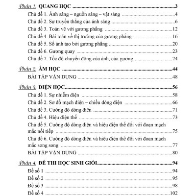 Chuyên Đề Bồi Dưỡng Học Sinh Giỏi Vật Lý 7