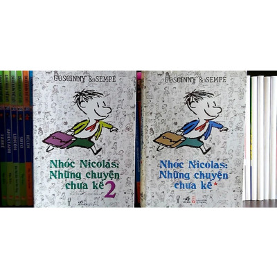 Combo 2Q Văn Học Thiếu Nhi Lôi Cuốn: Nhóc Nicolas _ Những Chuyện Chưa Kể Tập 1+2