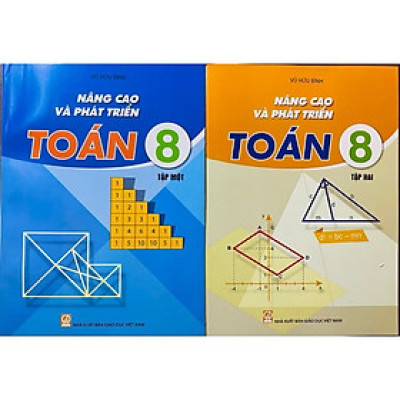 ￼Sách - (Combo 2 tập) Nâng Cao Và Phát Triển Toán 8